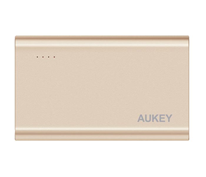 Aukey PBAT10 10050mAh QC 3.0 Dual Port Power Bank - Gold - Zoom Image 3