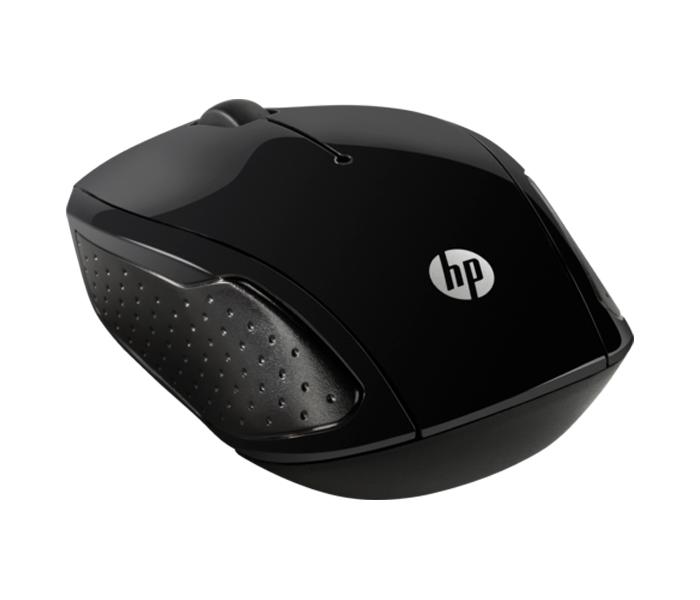 Hp 200 Wireless Optical  Mouse - Black - Zoom Image 2