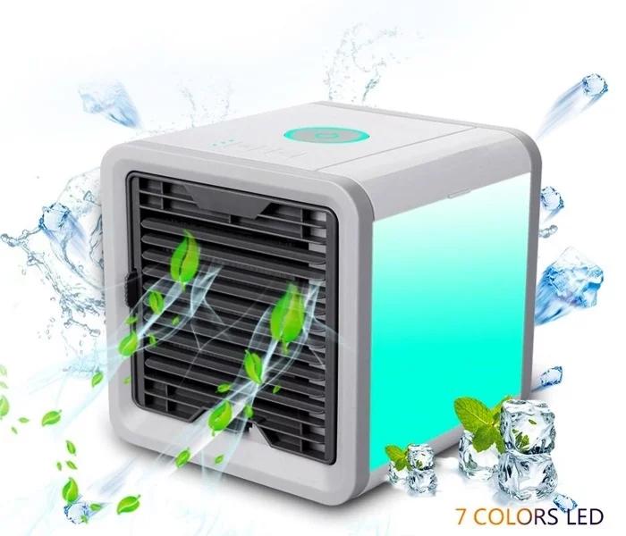 Mini Portable Air Conditioner in Home  - White - Zoom Image 6