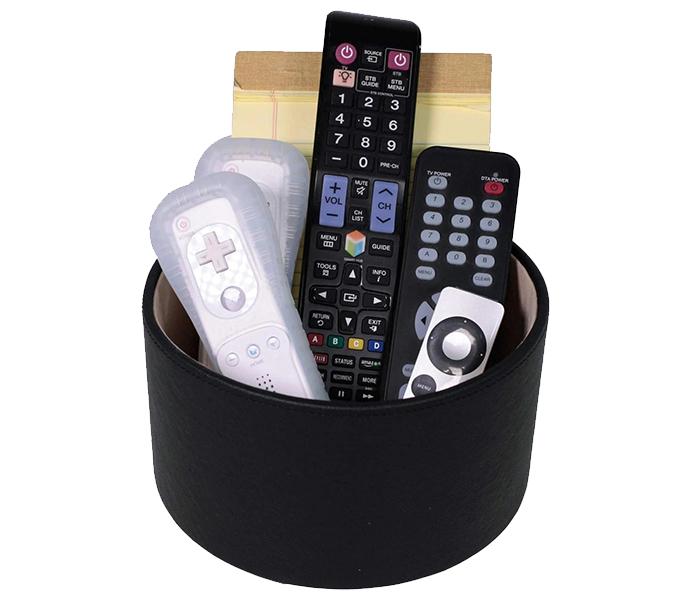 Tech Swiss TS727BK Rotating Remote Control Organizer - Black - Zoom Image 1