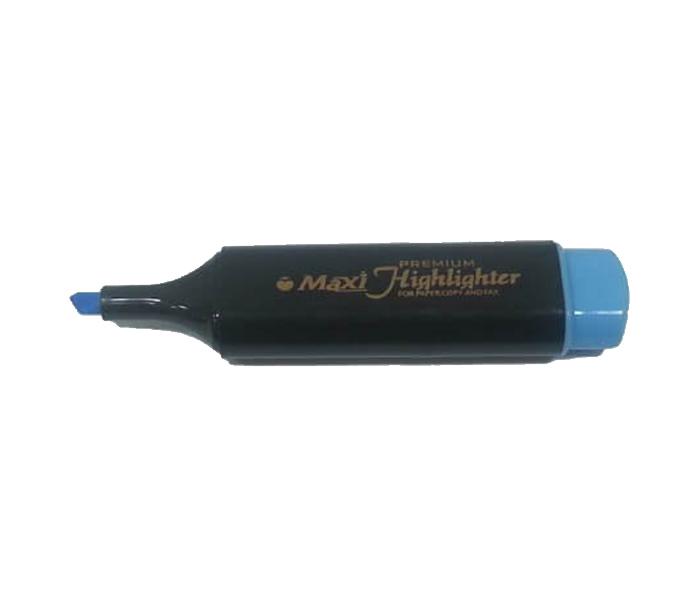 Maxi HIGHBL Highlighter Pen - 10 Pieces, Blue - Zoom Image 2