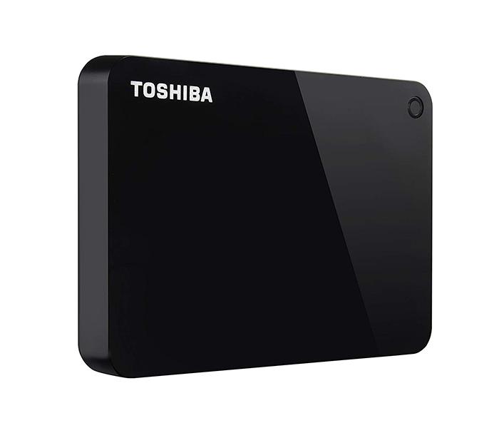 Toshiba HDTC910EK3AA 1TB Canvio Advance Portable External Hard Drive - Black - Zoom Image 1