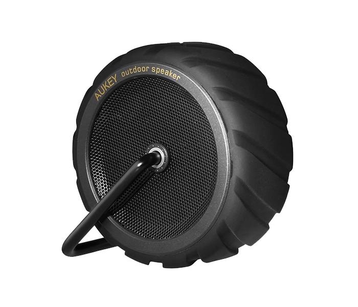 Aukey SK-M4 Wireless Bluetooth Outdoor Wheel Speaker - Black - Zoom Image 3