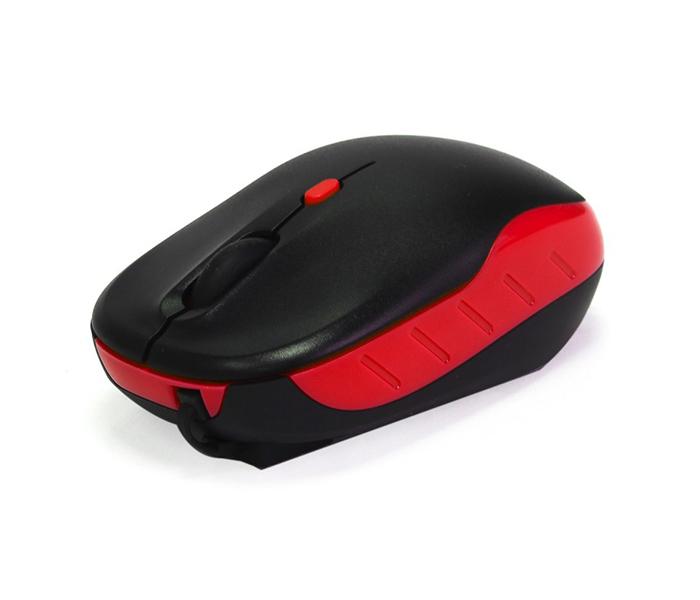 Trands TR-MU795 Retractable USB Wired Optical Mouse - Zoom Image 1