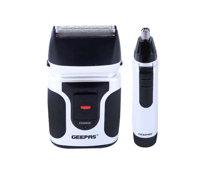 Geepas GSR110N 3 watt 2 in 1 Rechargeable Mens Shaver and Nose Trimmer - Zoom Image 5