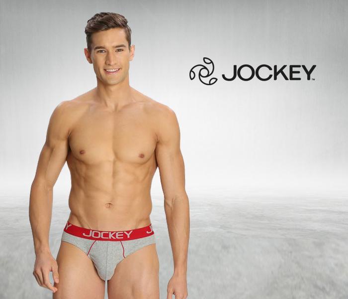 Jockey US17-0110 Zone Modern Brief, Grey Melange/S - Zoom Image 1