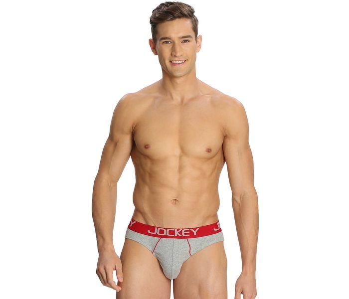 Jockey US17-0110 Zone Modern Brief, Grey Melange/S - Zoom Image 2