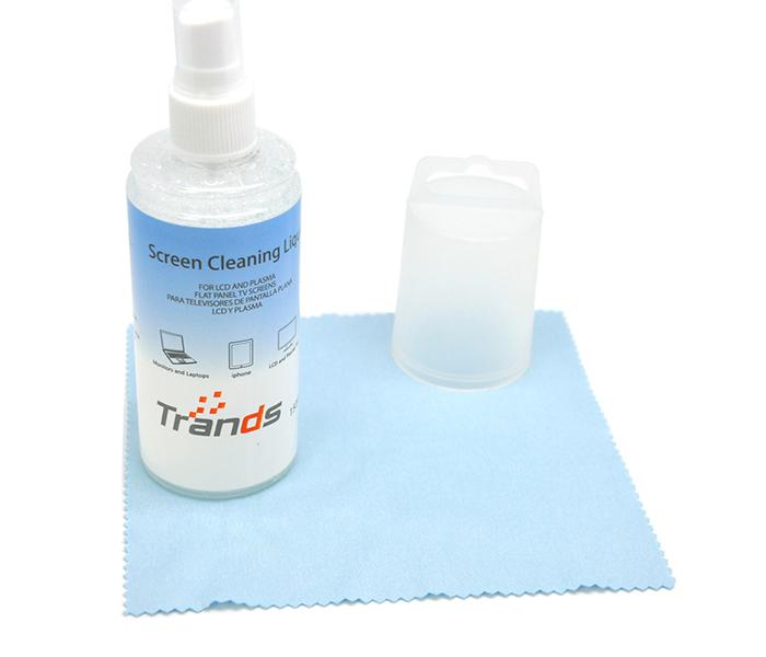 Trands TR-CK2160 Screen Cleaning Solution with Microbial Cloths - 150ML - Zoom Image