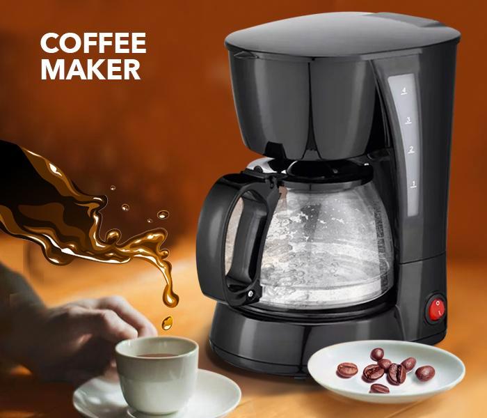 DLC CM7309 Coffee Maker 600ML- Black - Zoom Image 4