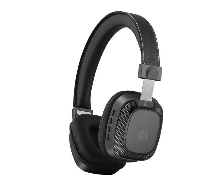 Promate Melody-Bt Premium On-Ear Wireless Stereo Headset with Music Playback Controls, Black - Zoom Image 8