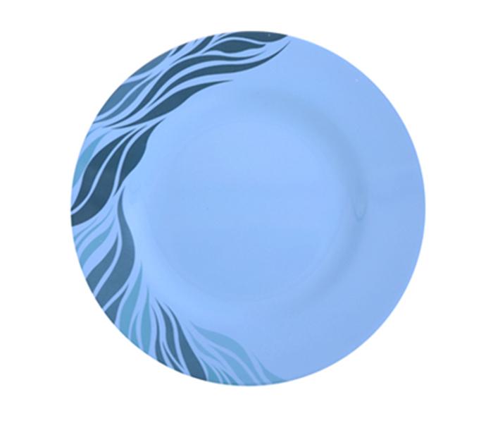 Royalford RF8139 8-inch Melamine Dinner Plate - Blue - Zoom Image