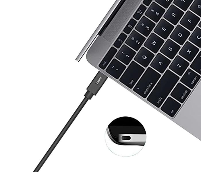 AUKEY CB-C2 USB 3.1 Type -C High Performance Cable - Black - Zoom Image 1