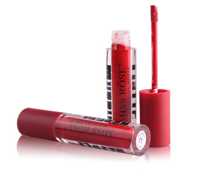 Miss Rose MRML08 Moisturizer liquid matte lipstick 011 Red - Zoom Image 2