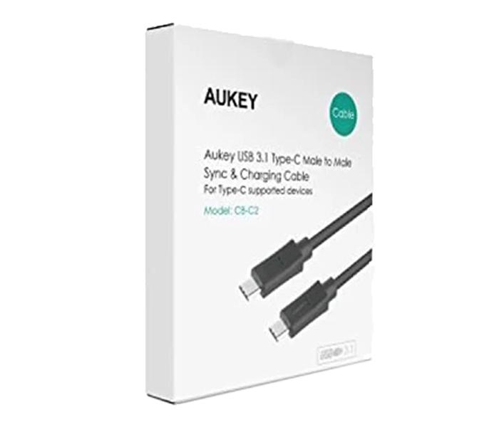 AUKEY CB-C2 USB 3.1 Type -C High Performance Cable - Black - Zoom Image 4