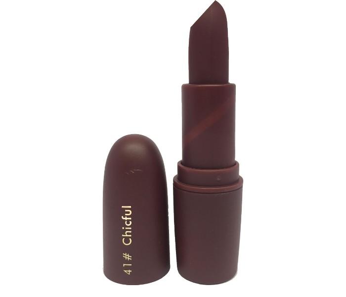 Miss Rose 7301-026M96 Matte Finish Velvet Waterproof Lipstick 41 Chicful - Zoom Image