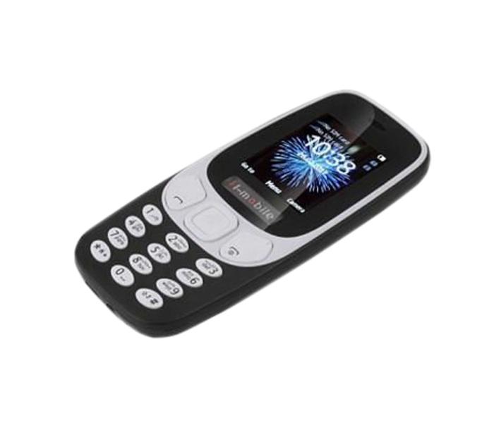 H-mobile 3310 1.7-inch Dual SIM 2G 0.3MP Camera Phone - Black - Zoom Image 2