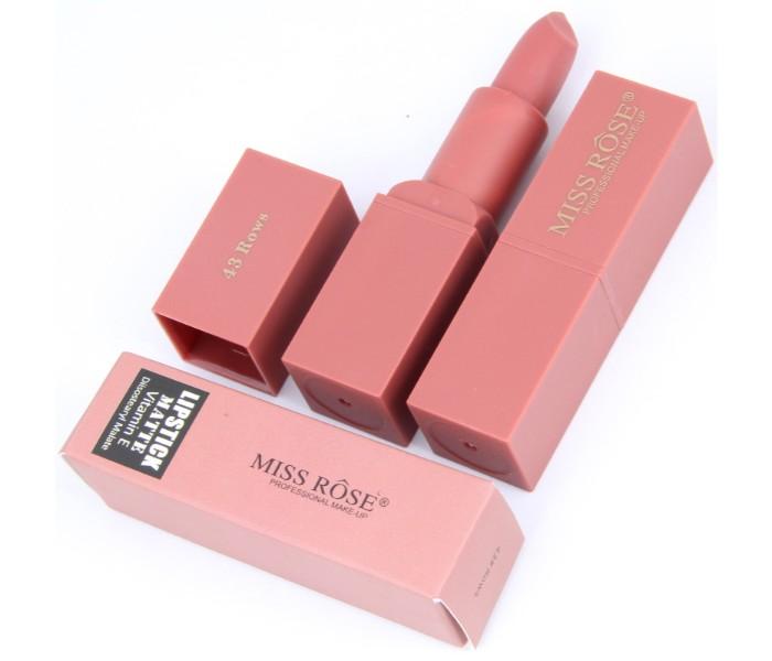 Miss Rose 7301-035M48 Matte Finish Velvet Waterproof Lipstick 43 Rows - Zoom Image 2