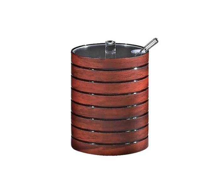 Royalford RF8224 290 ml Cherry Wood Acrylic Sugar Pot - Zoom Image