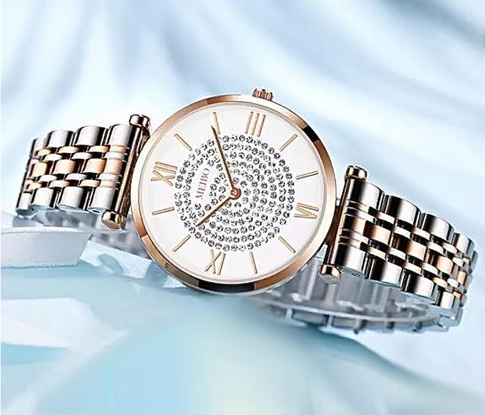 Luxury High Quality Stainless Steel Analog Watch For Ladies - Zoom Image 2