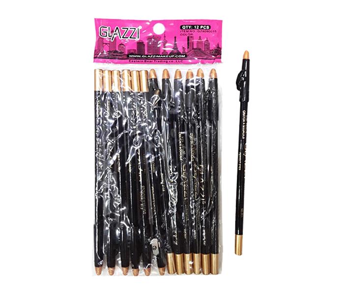 Glazzi Eye Liner Pencil Set - 12 Pieces - Zoom Image 1