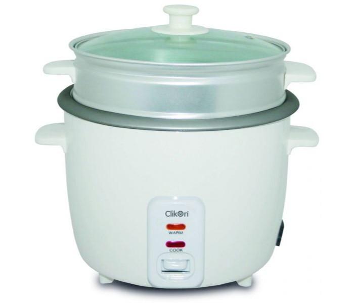 Clikon CK2129-N Rice Cooker with Streamer 900 W - White - Zoom Image 2