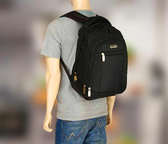 President Laptop Backpack, Black -Unisex - Zoom Image 1