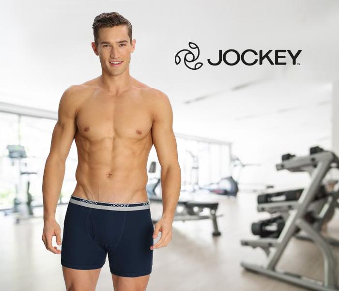 Jockey 8009-0210 Mordern Classic Boxer Brief, Navy/S - 2 Pieces Pack - Zoom Image 2