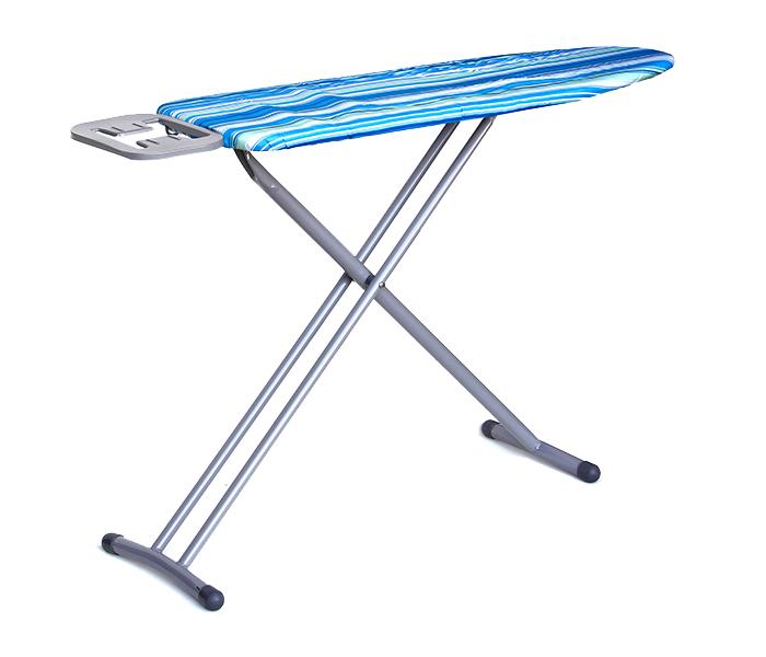 In-house IB-1325 43 x 13-inch Foldable Ironing Board - Blue & White - Zoom Image 1