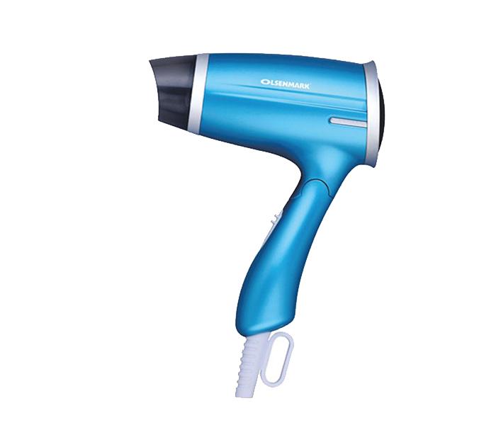 Olsenmark OMH4008 1400 Watts Hair Dryer - Blue - Zoom Image 2