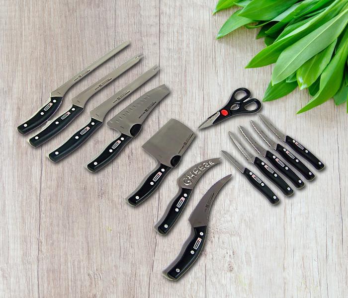 13 PCS World Class Quality Complete Knife Set - Zoom Image 3