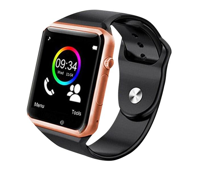 iTouch K1 Genuine quality latest Bluetooth Smart Watch with Memory and Sim Card Slot Gold - Zoom Image 2