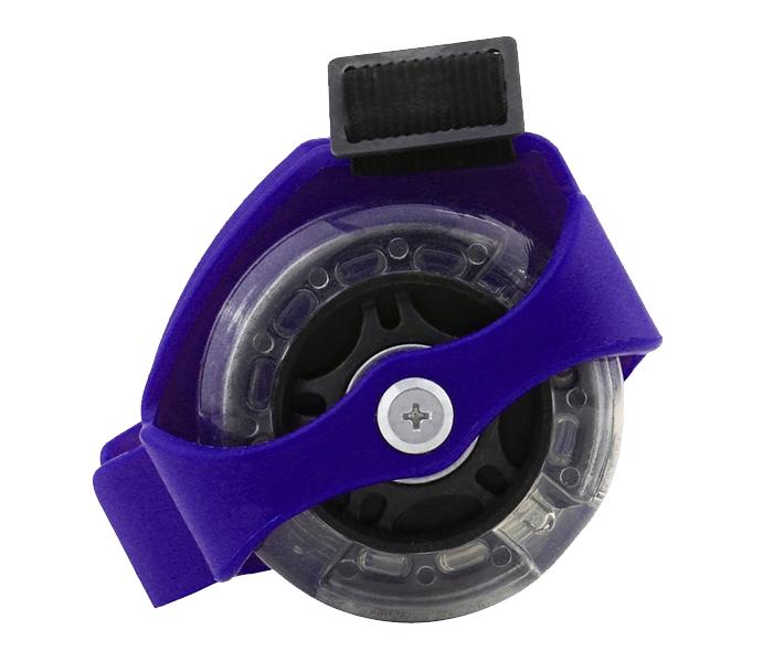 Flashing Roller Skating Whirlwind Pulley for Shoes - Blue, 1 Pair - Zoom Image 3