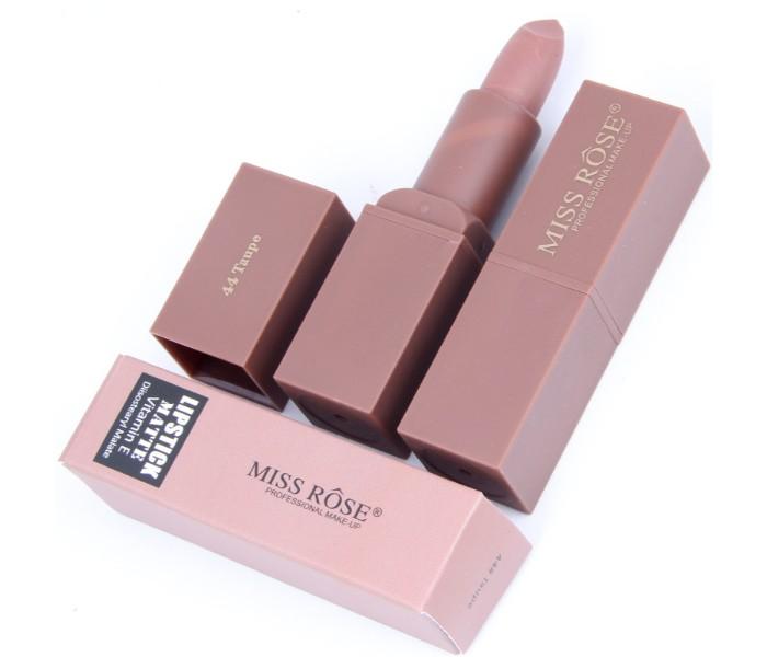 Miss Rose 7301-035M48 Matte Finish Velvet Waterproof Lipstick 44 Taupe - Zoom Image 2