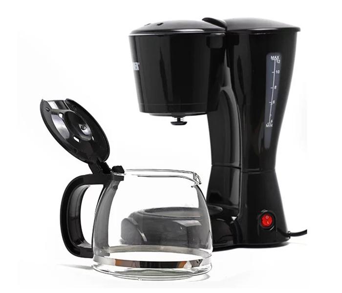 Cyber CYCM-820 12 Cups Pause Serve Electric Drip Coffee Maker - Black - Zoom Image