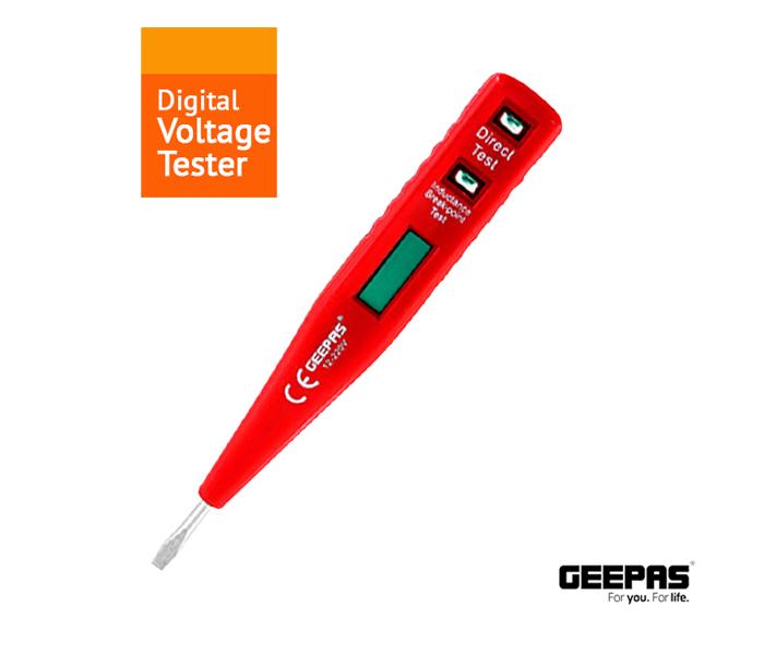 Geepas GT7638 Digital Voltage Tester Black, Red - Zoom Image 2