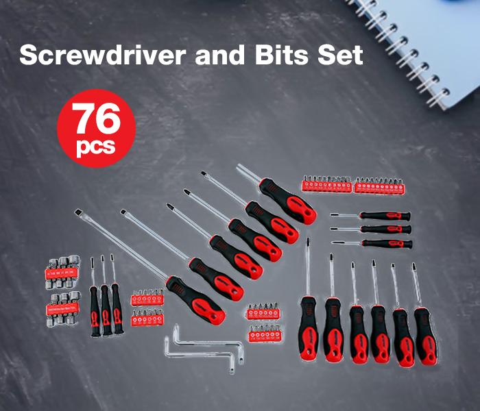 Geepas GT7659 Screwdriver and Bits Set - 76 Pieces - Zoom Image 4