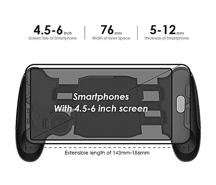 A 03 PORTABLE MOBILE GAME GRIP FOR SMARTPHONES - Zoom Image 3