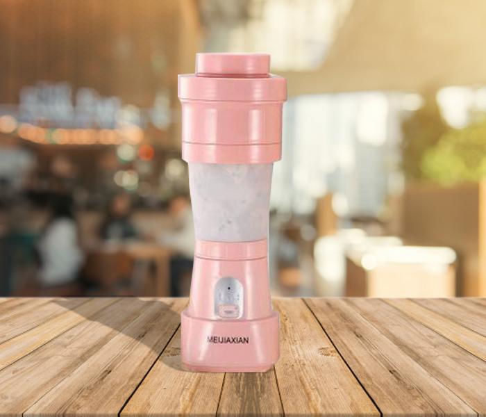 Portable Folding Juicer - Pink - Zoom Image