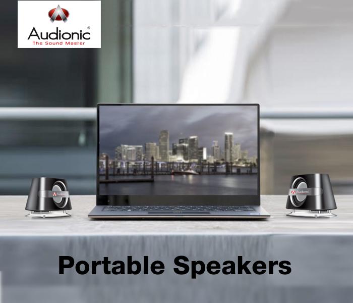 Audionic Octane U-10 Mini Portable Speaker - Black - Zoom Image 2