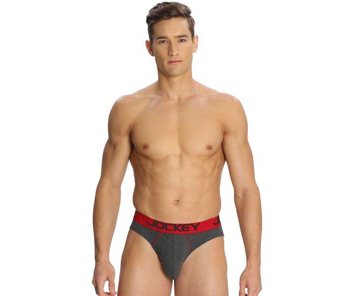 Jockey US17-0110 Zone Modern Brief, Charcoal Melange/XL - Zoom Image 2