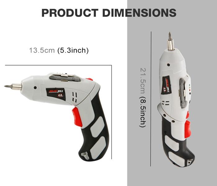 JMCT-810 High Quality 45 In 1 Rechargeable Cordless Electric Screwdriver Set 180° Foldable Hand Power Tool Offal - Zoom Image 3