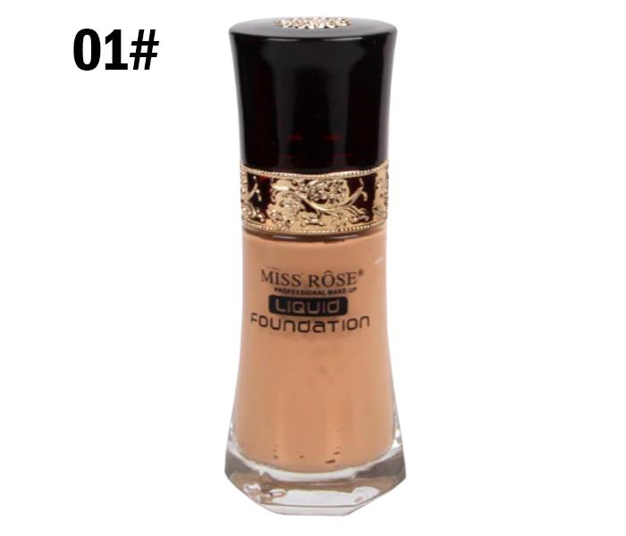 Miss Rose 7601-038N Liquid Foundation Makeup Concealer N1 - Zoom Image 2