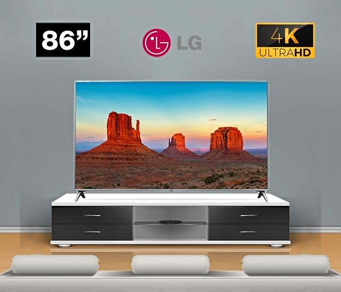 LG 86UK7050 86 inch UHD Smart Digital TV - Silver - Zoom Image 4