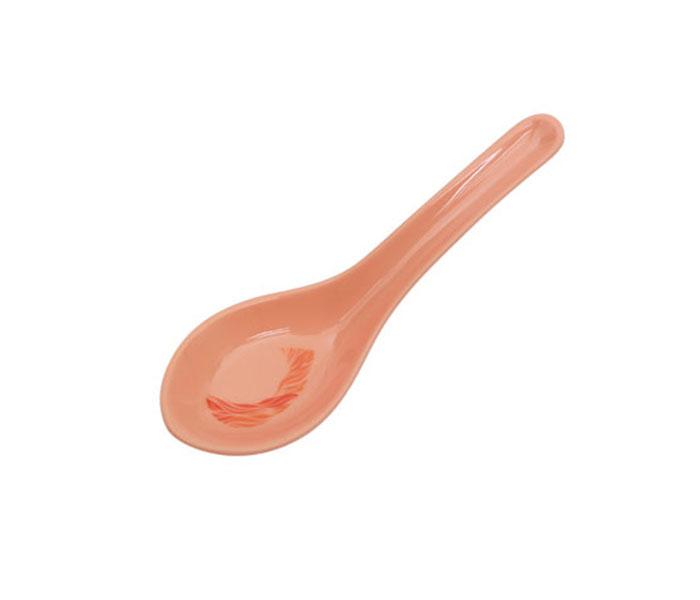 Royalford RF8134 Melamine Aqua Thai Soup Spoon - Orange - Zoom Image