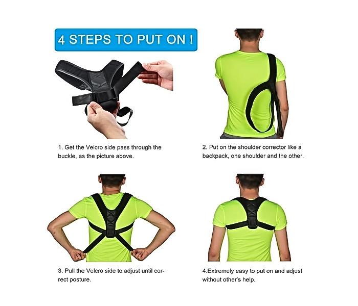 BodyWellness Posture Corrector (Adjustable to Multiple Body Sizes) - Zoom Image 5