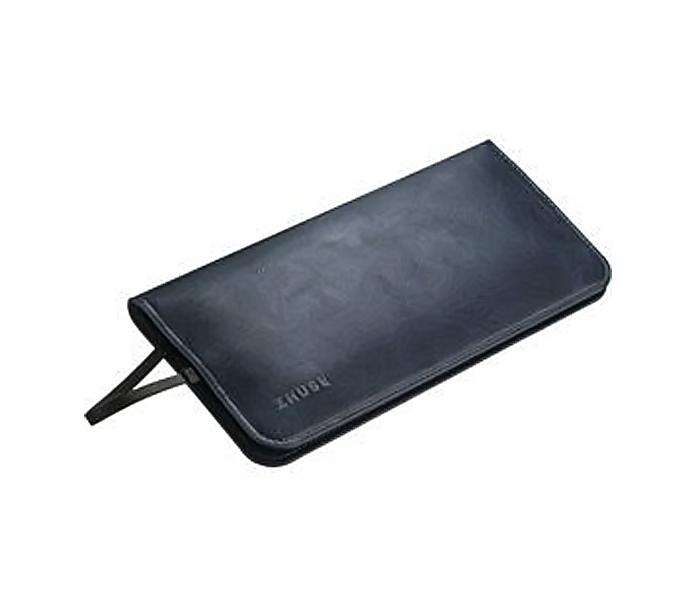  ZHUSE 2-in-1 Universal Leather Wallet with 8000mAh Power Bank - Zoom Image 1