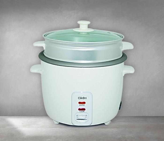 Clikon CK2129-N Rice Cooker with Streamer 900 W - White - Zoom Image 1