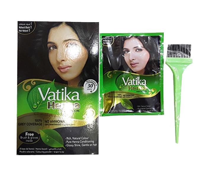 Vatika Natural Henna Hair Colour - Black - Zoom Image