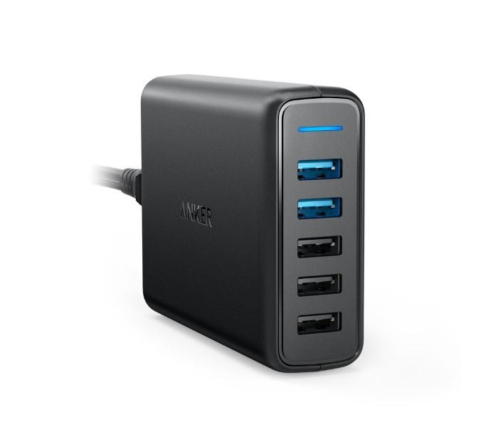 Anker A2054 5 Powerport Dual USB Charger Black - Zoom Image 7