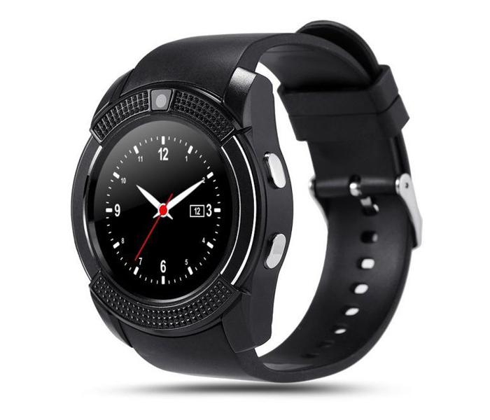 iTouch K3 Genuine quality latest Bluetooth Smart Watch with Memory and Sim Card Slot Black - Zoom Image 1